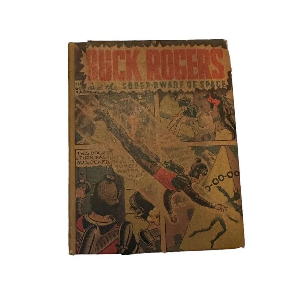Buck Rogers and the Super-Dwarf of Space #1490 Big Little Book 1943 Whitman